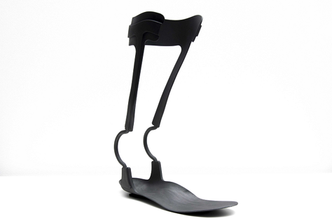 Custom orthotics produced with Canadian 3D printing service Tempus 3D.