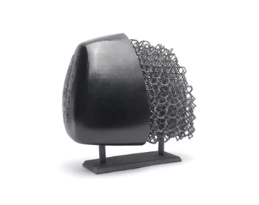 TPU Flexibe Polyurethane headrest - 3D printed with HP Multi Jet Fusion (courtesy of HP)