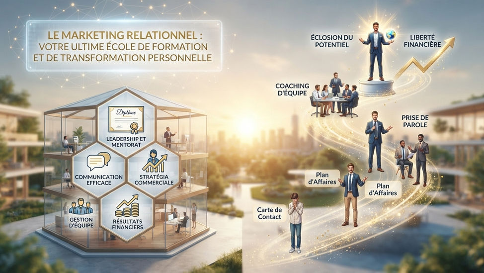Le Marketing Relationnel : Votre Ultime École de Formation et de Transformation Personnelle