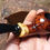 Thumbnail: Halfbent Pear Shaped 9mm Briar Pipe w. Carelian Birch Wood Band