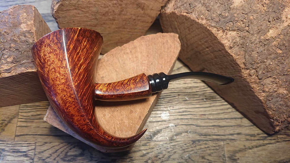 Thumbnail: Alien Pickaxe Freeform 9mm Briar Pipe