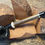 Thumbnail: Unique Churchwarden 9mm Briar Pipe with Brass and Stag Band