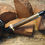 Thumbnail: Unique Churchwarden 9mm Briar Pipe with Brass and Stag Band