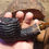 Thumbnail: Chubby Halfbent Apple 9mm Briar Pipe w. Stag Horn Band