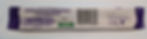 Back of the unopened Cadbury Curly Wurly package