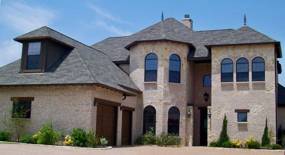 Light brick and light stone in brick