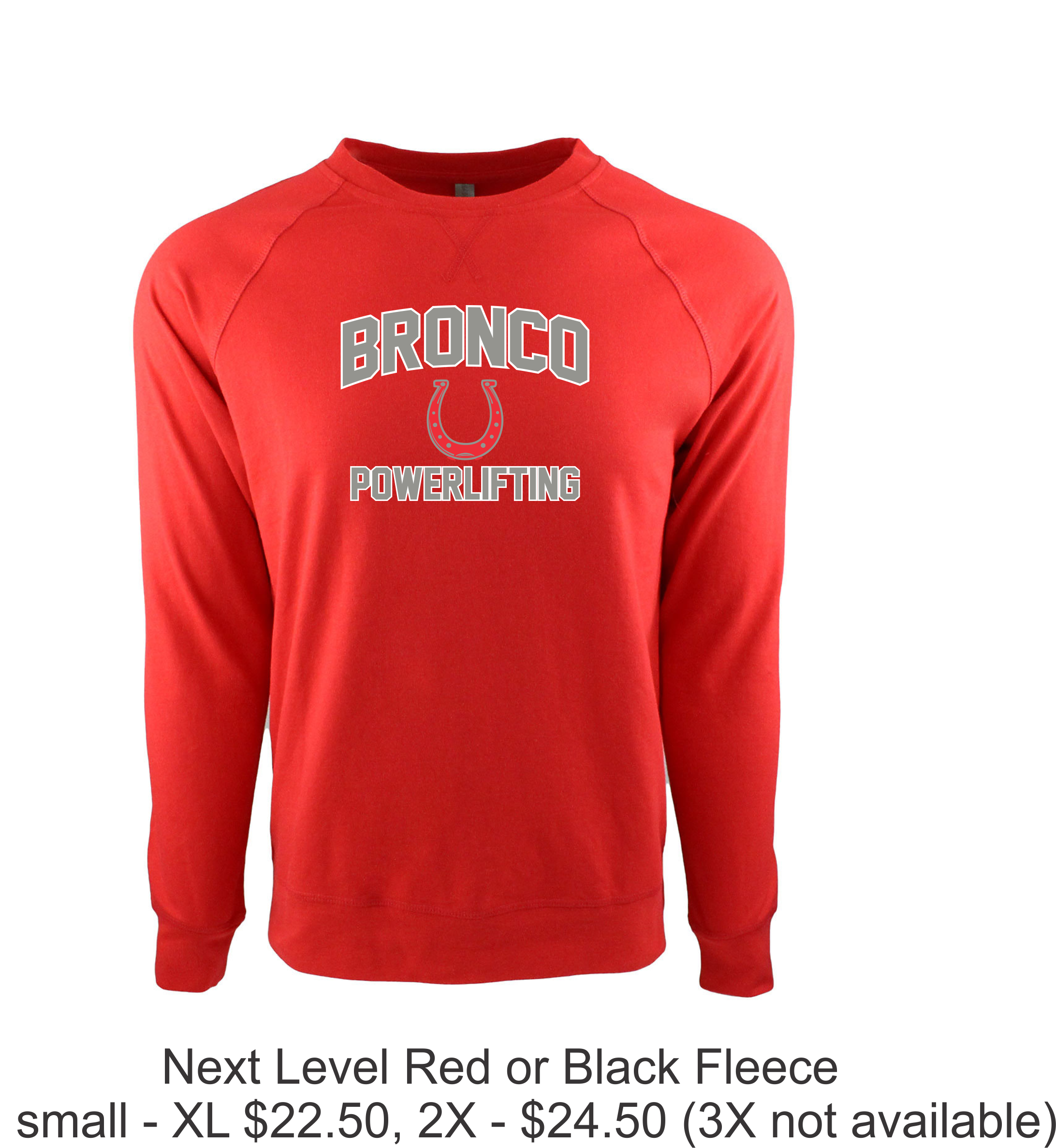 LBHS Powerlifting Fleece 2022