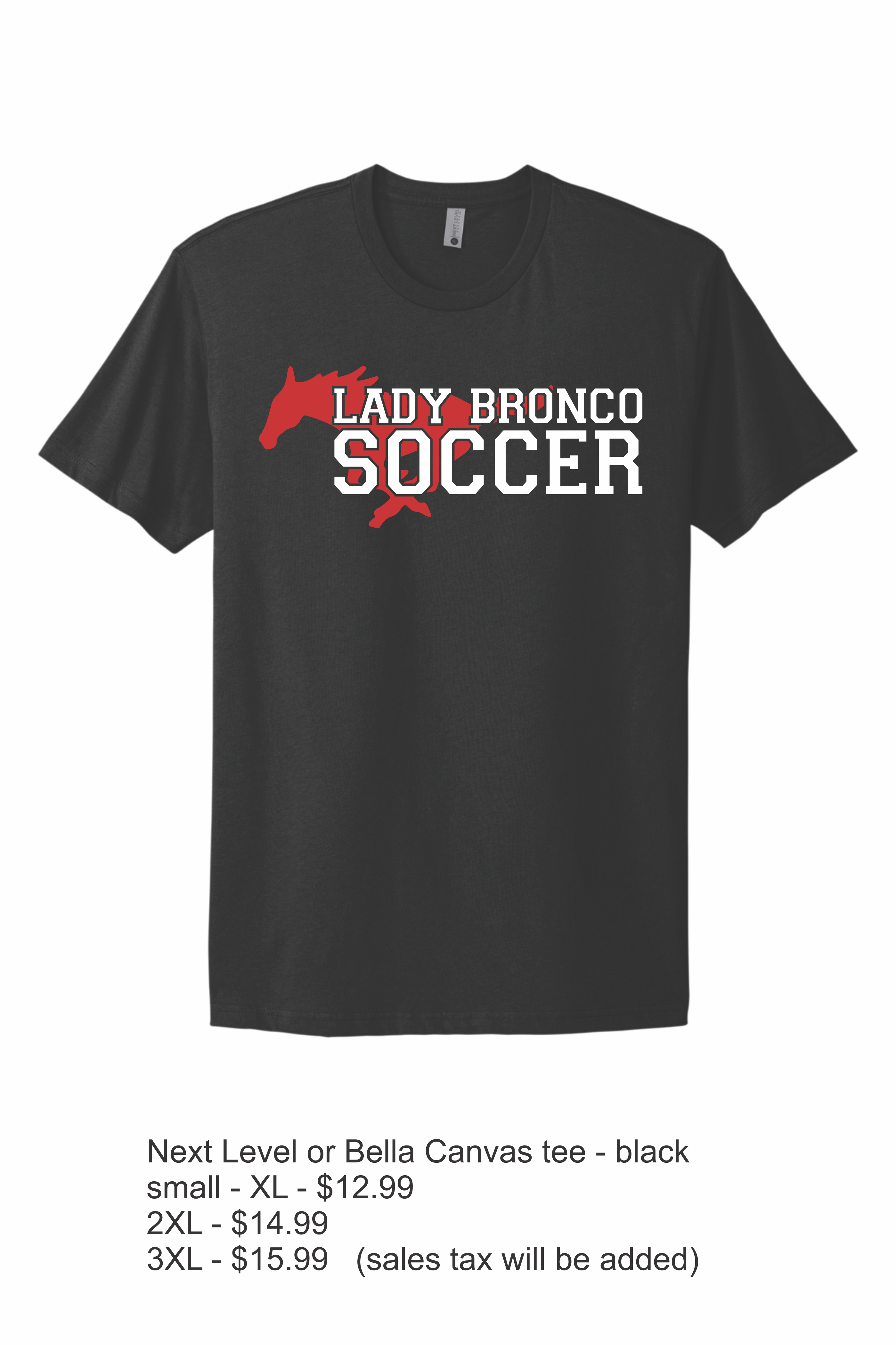Black Short Sleeve Lake Belton HS Soccer