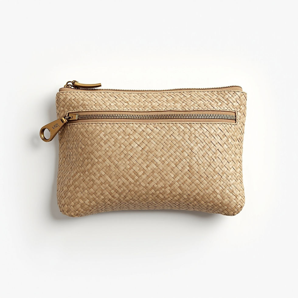 Artisan Woven Clutch