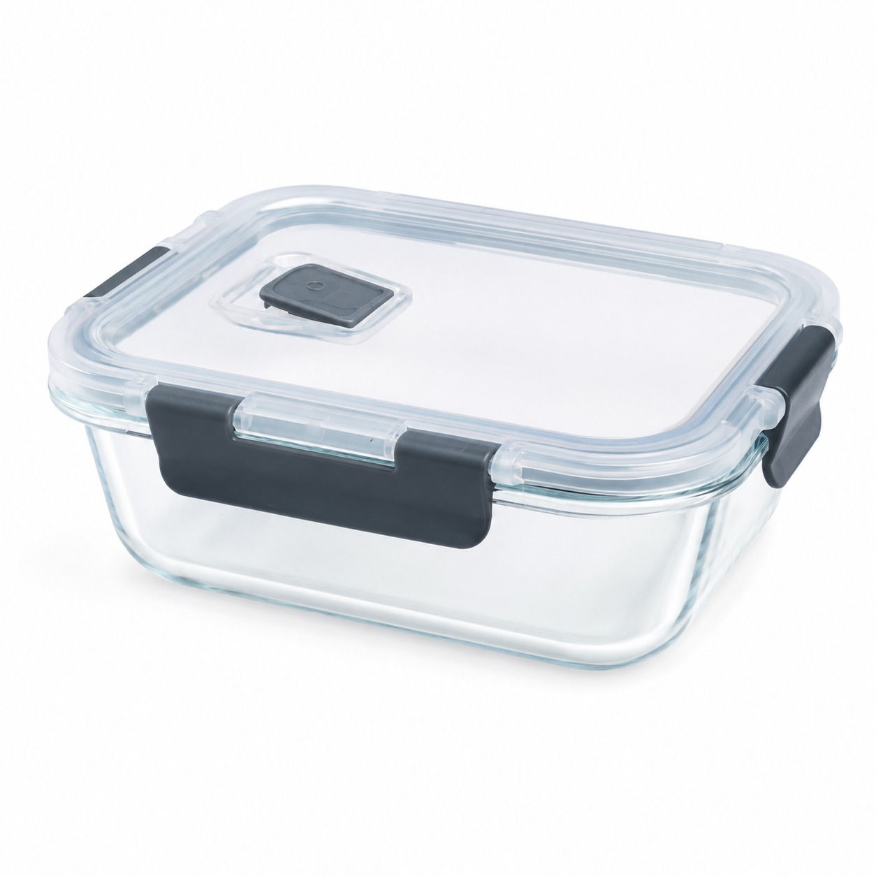 Refractaria Vidrio 590ml Hermética Borosilicato Microondas
