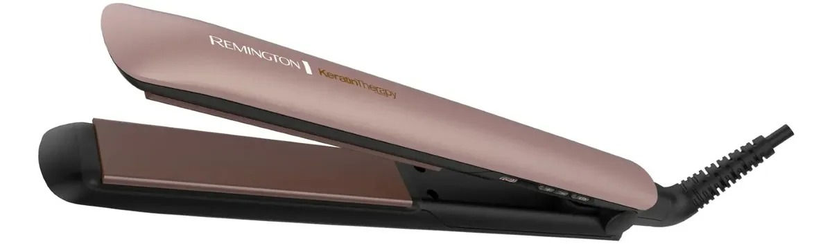 Plancha Keratina Con Aceite De Argan Remington