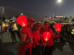 Lehua Hawkins Kawaiopua Alo Suzette Kahalehili Leukemia & Lymphoma SocietyLight The Night