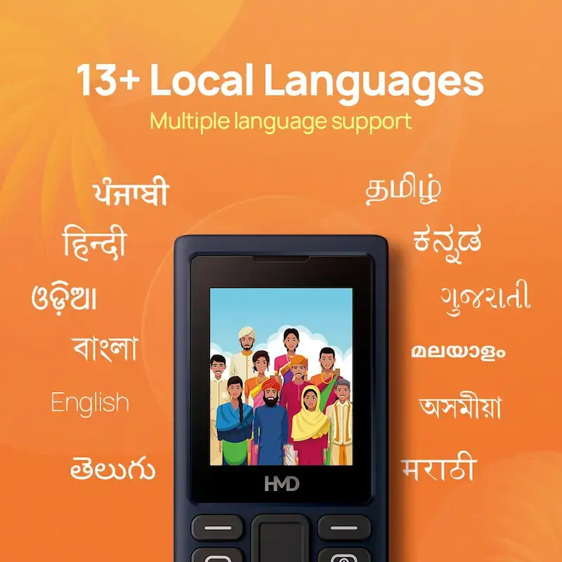Thumbnail: HMD 101 | Dual Sim Keypad Mobile Phone