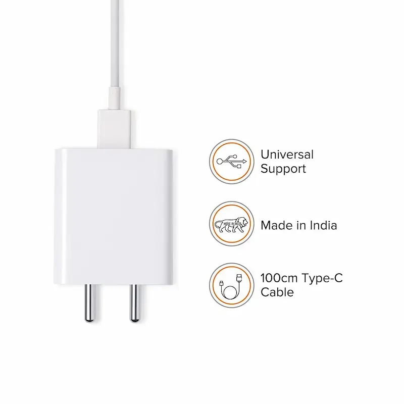 Thumbnail: Mi 33W Sonic Charge 2.0 Charger (BIS Certified) (Best Quality)