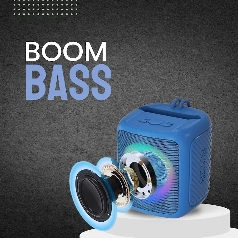 Thumbnail: WOOS WS - 311M Hi-Fi Bluetooth speaker with Mic
