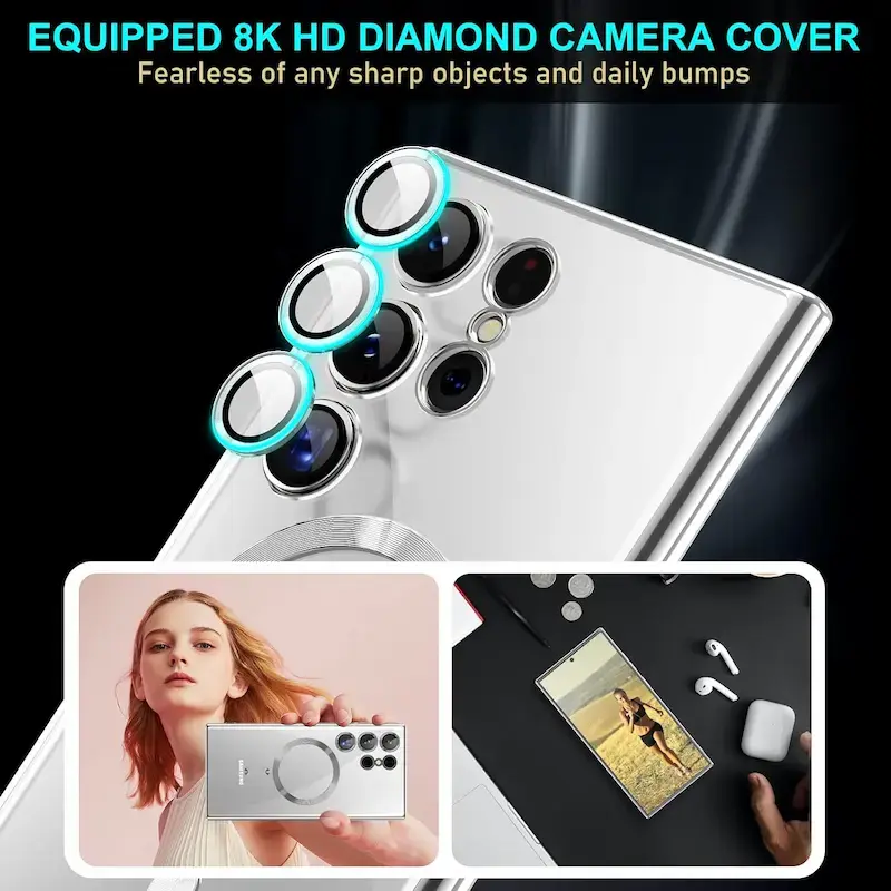 Thumbnail: Samsung S23 Ultra  High Quality Magnetic MagSafe Back Cover Case Pouch