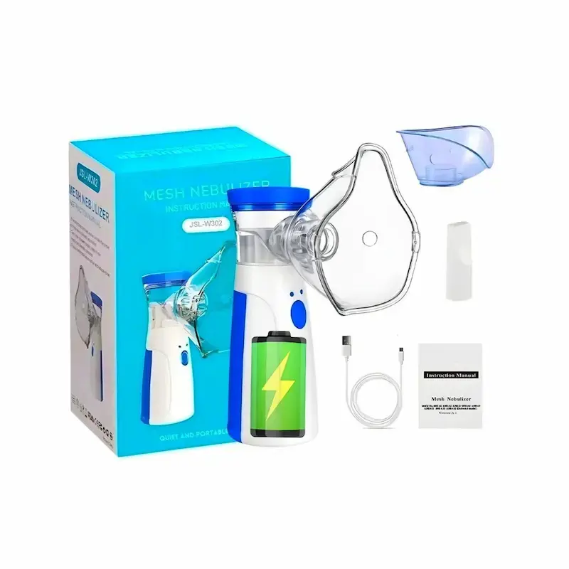 Thumbnail: Liverkart Mesh Nebulizer JSL-W302 Portable Ultrasonic Nebulize for Adults