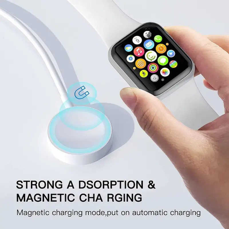 Thumbnail: UNIX Magnetic Wireless smartwatch charger (White)