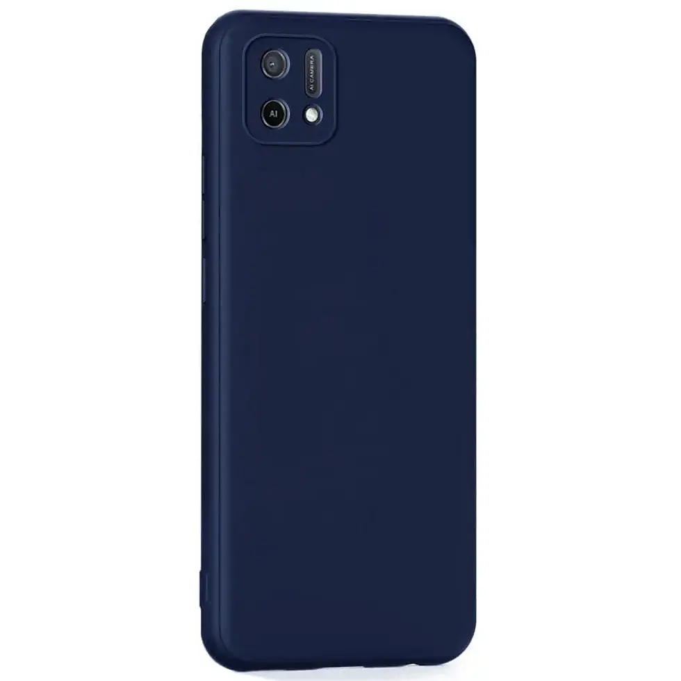 Thumbnail: OPPO A16K Silicon back cover pouch with No Scratch Cloth side