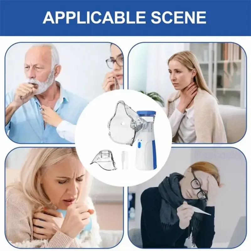 Thumbnail: Liverkart Mesh Nebulizer JSL-W302 Portable Ultrasonic Nebulize for Adults