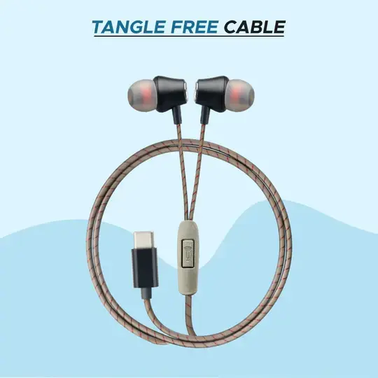 Thumbnail: Aarya M-2 Juliet Hi-Res audio Type-C Wired earphones