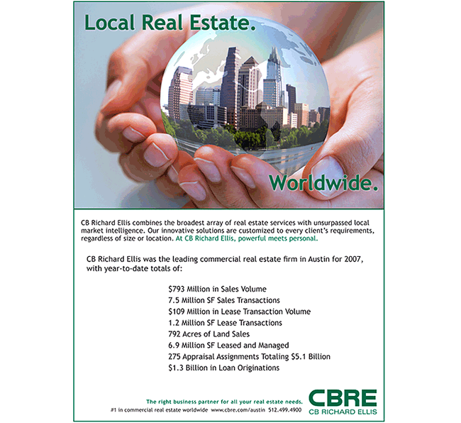 Print Ad for ABJ - CBRE