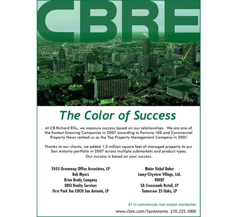 Print ad for ABJ - CBRE
