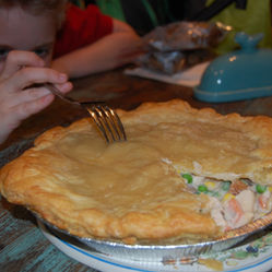 Comfort Food:
Mmmm, Chicken Pot Pie