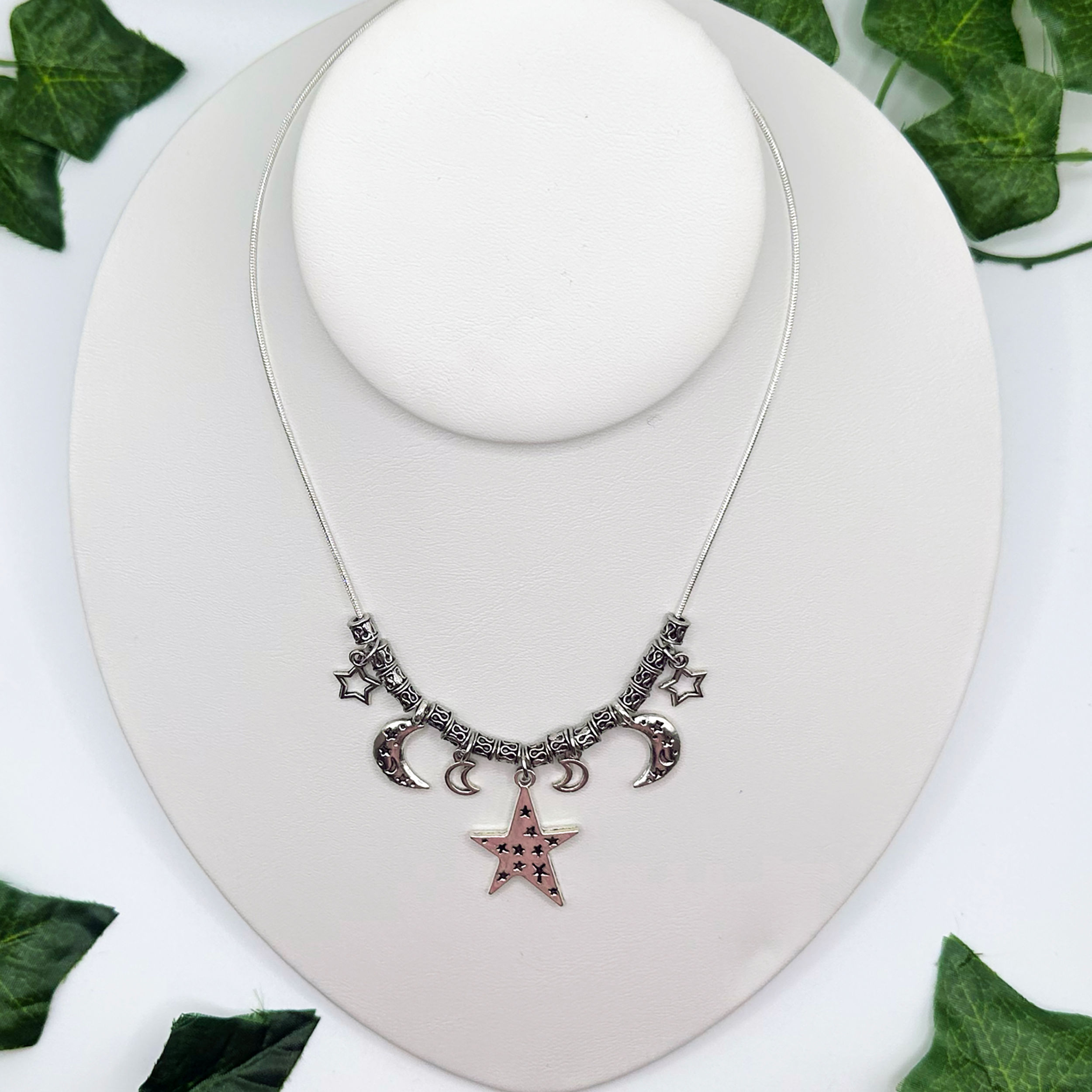 Starry Night Charm Necklace