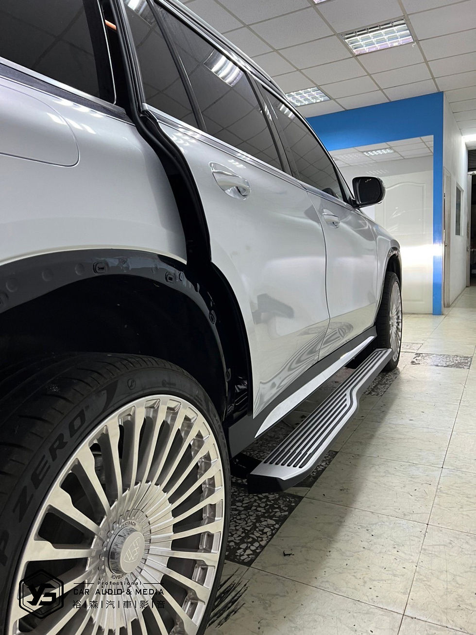 縮圖：Benz GLK | 電動踏板 | 裕森汽車影音