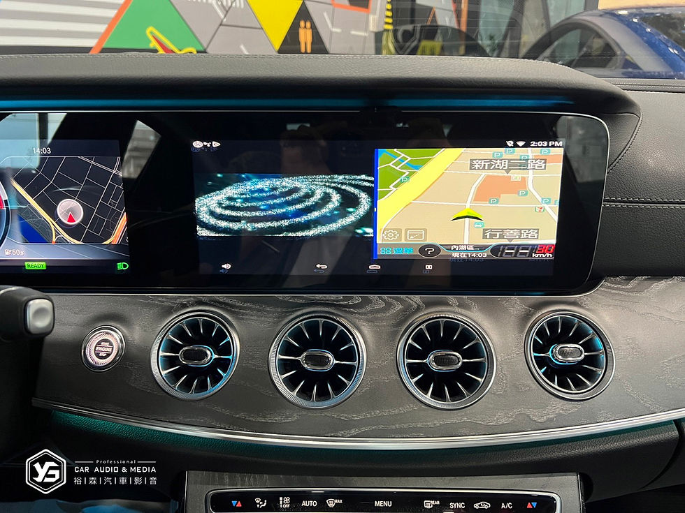 縮圖：Benz CLS | 24.6吋 電容觸控板+10核心 安卓盒 | 裕森汽車影音