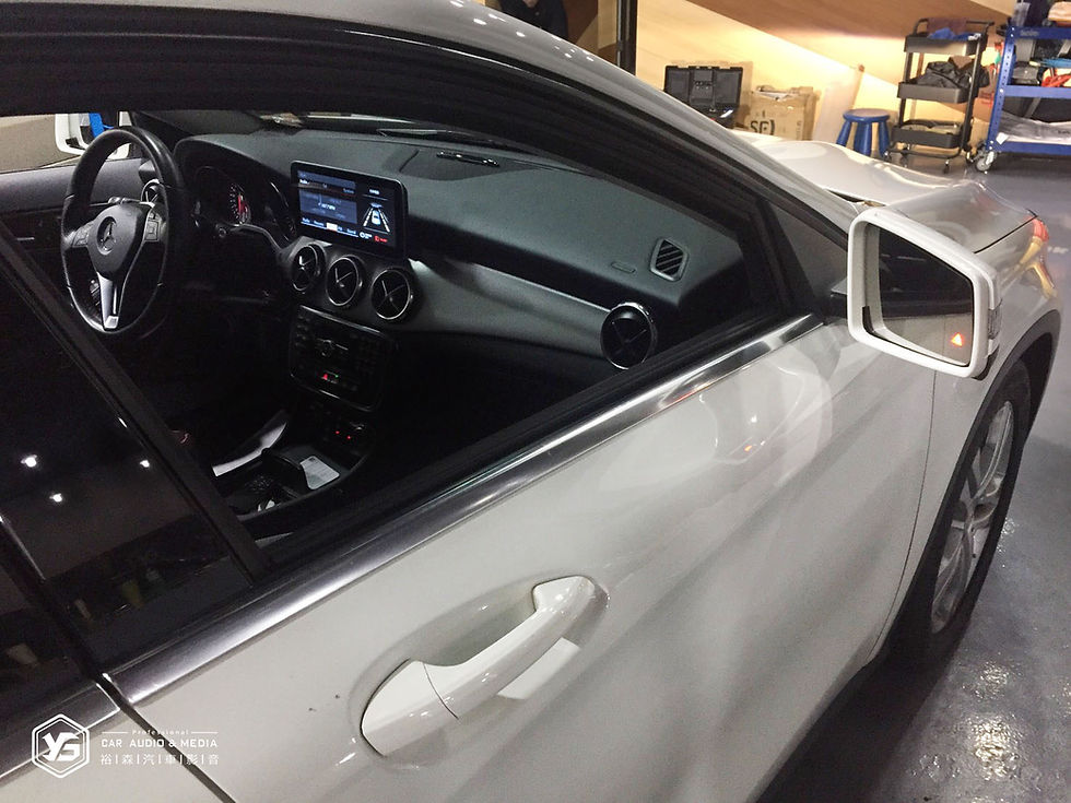 縮圖：Benz GLA | 盲點偵測 | 裕森汽車影音