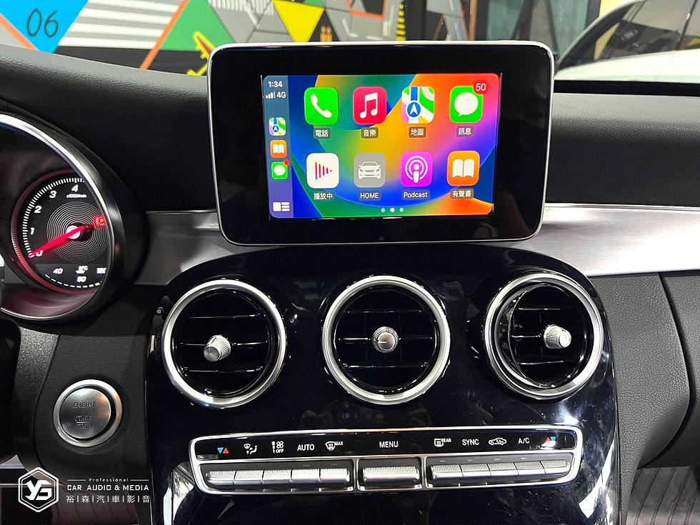 Benz C-Class W205 | CarPlay | 裕森汽車影音