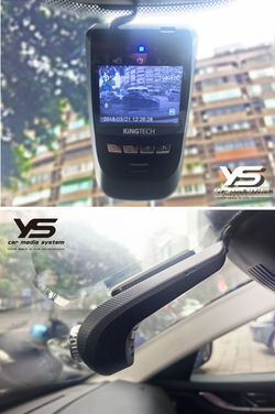 車窗縫合式行車紀錄器