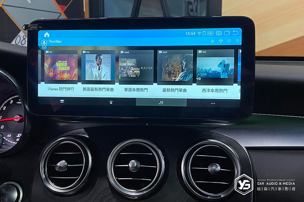 縮圖：Benz GLC 250 | 8核安卓機 | 裕森汽車影音