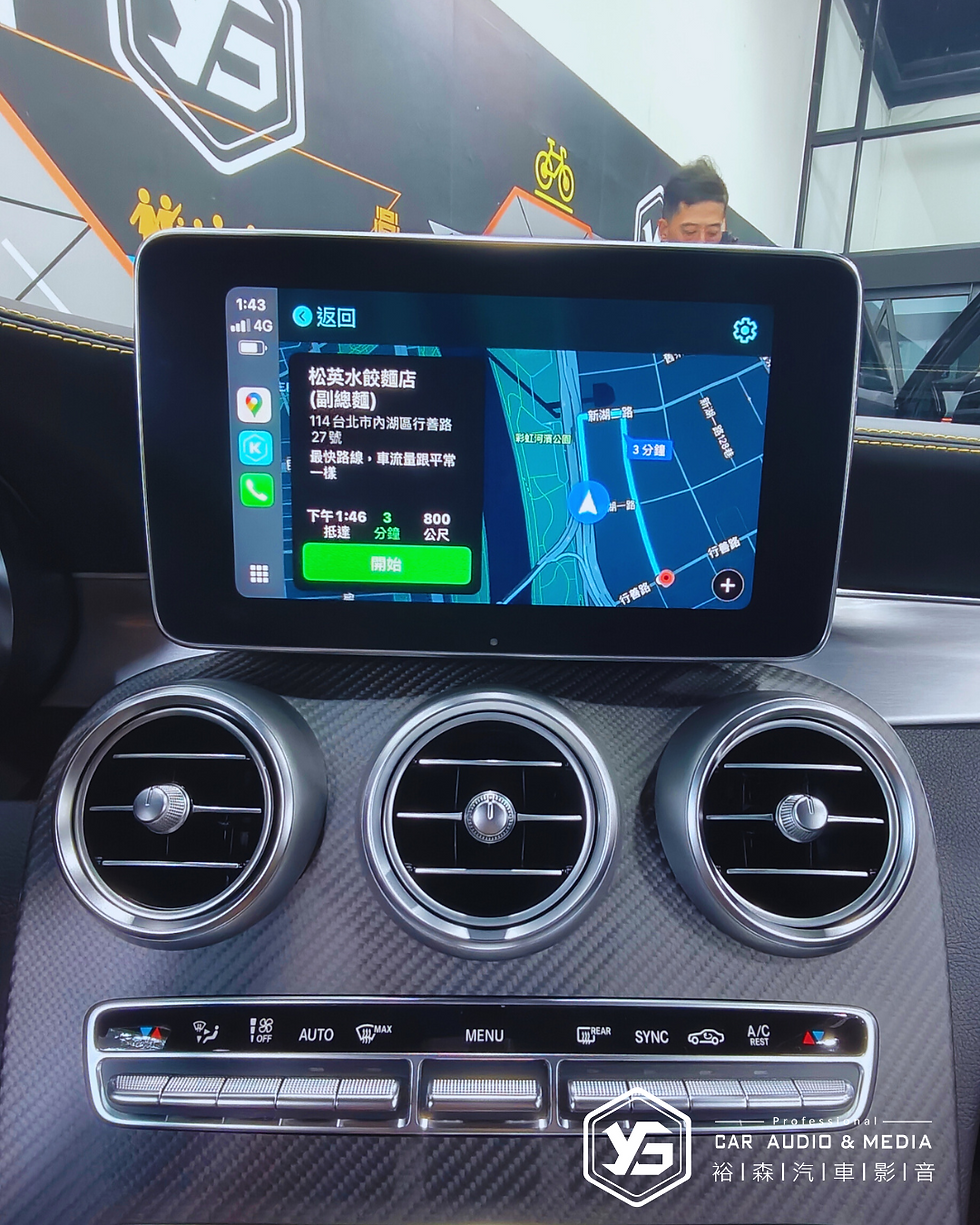 縮圖：【W205】CarPlay