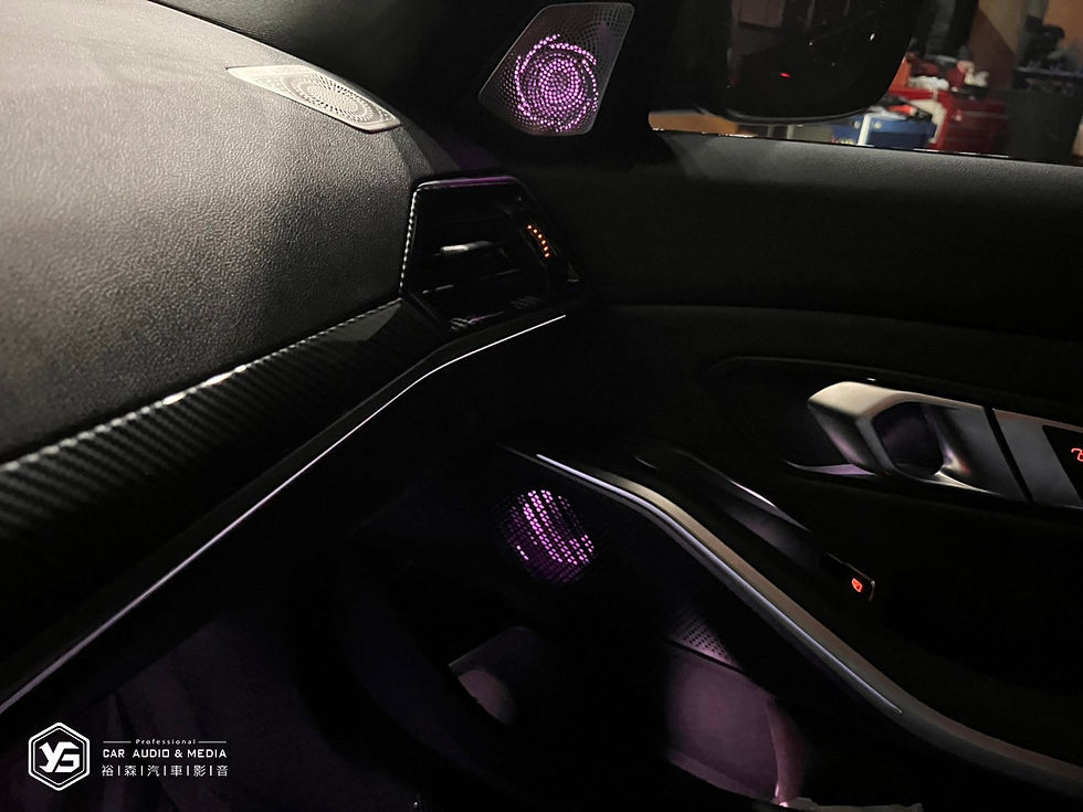 縮圖：【G20】發光喇叭套件 / 升降中置喇叭