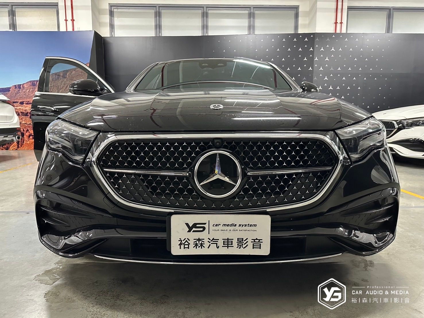 E-Class W214| 專用款後座空調控制面板 | 裕森汽車影音