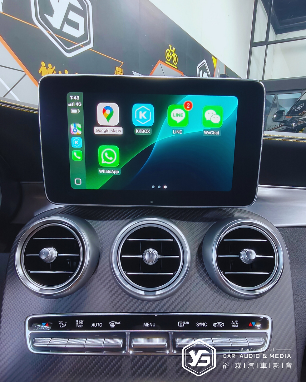 縮圖：W205 | CarPlay | 裕森汽車影音