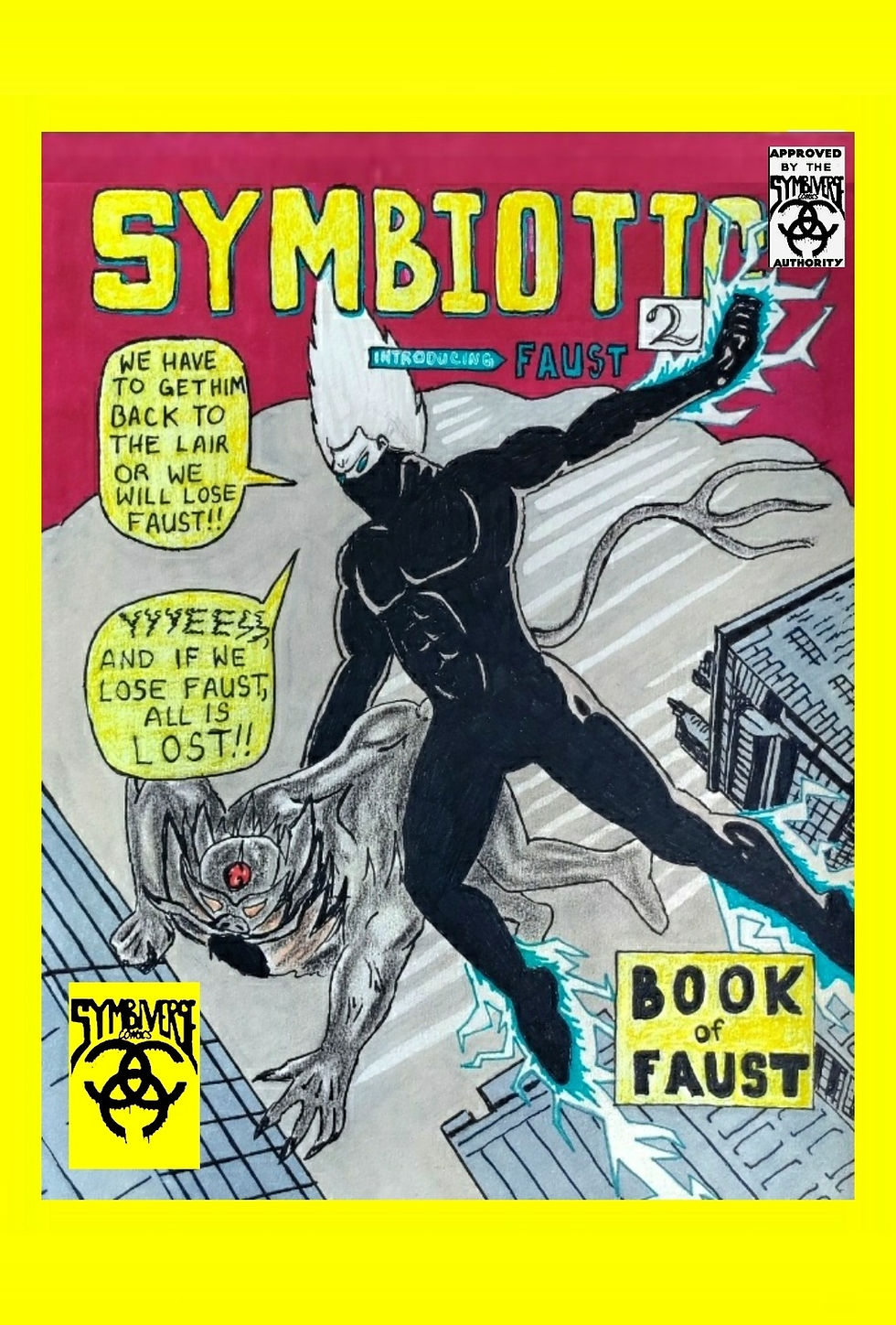 Thumbnail: Symbiotic book 2 The book of Faust  second printing Manga Variant Edition 