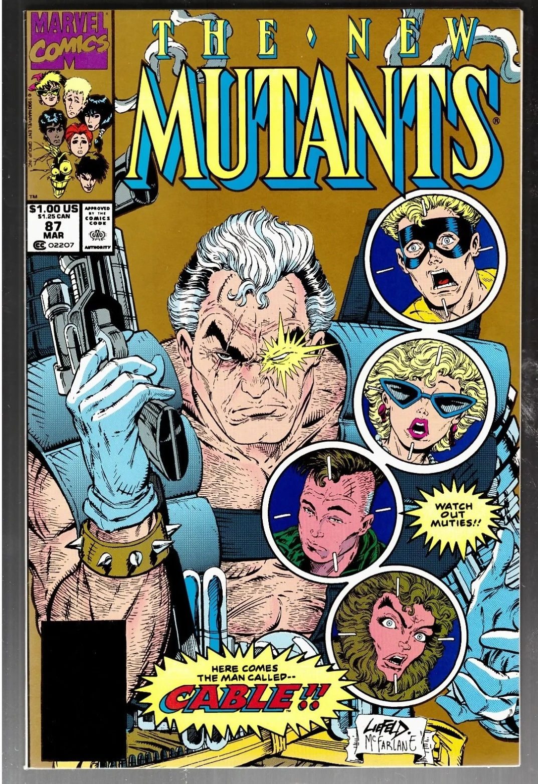 New Mutant's 87 2nd printing 