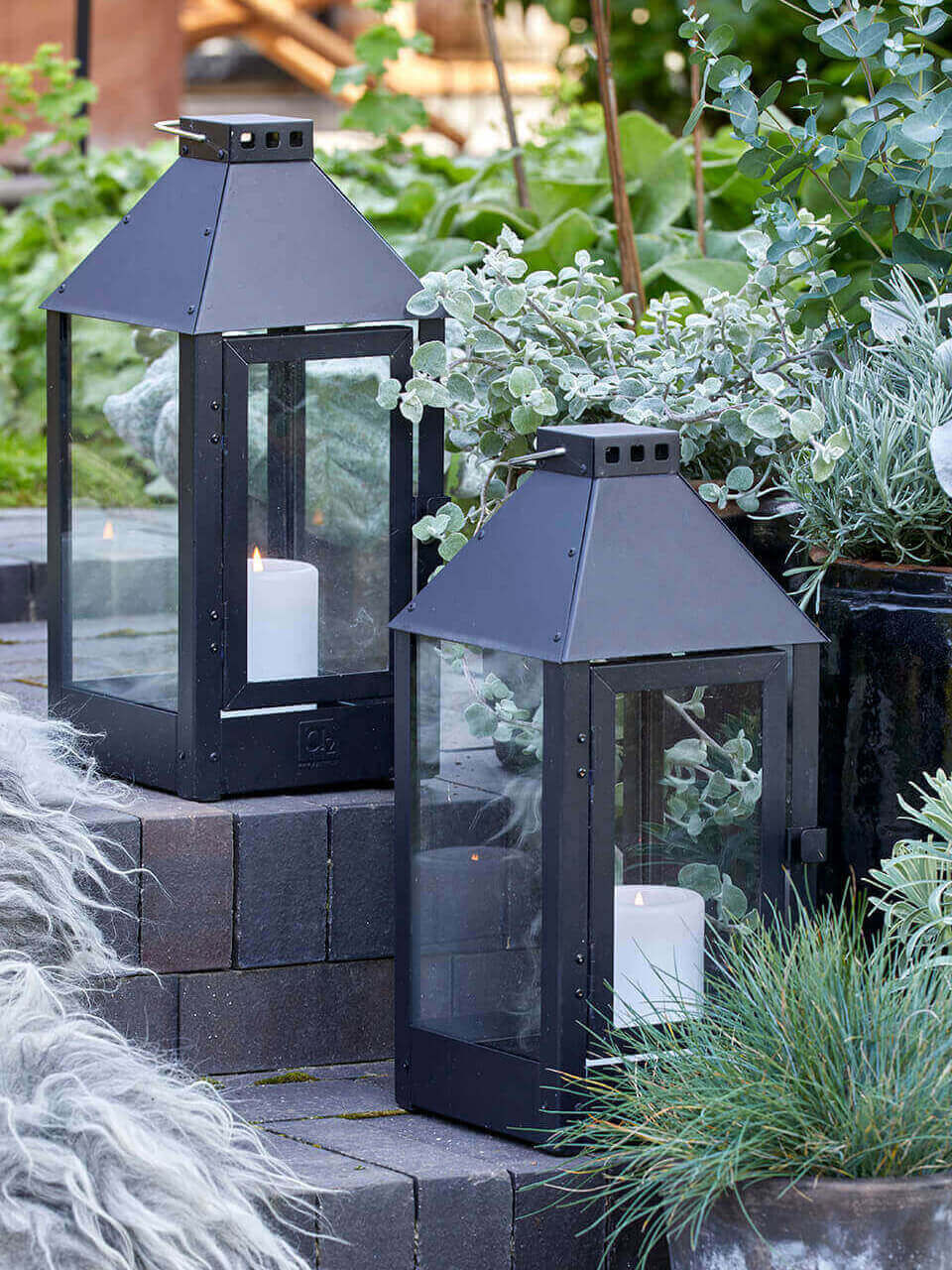 Miniaturbild: Mini Black Laterne
