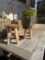 Mini Deko Teakhocker