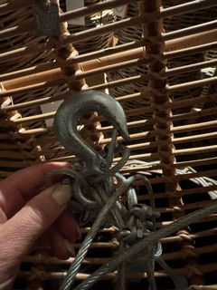 Miniaturbild: Rattanschaukel