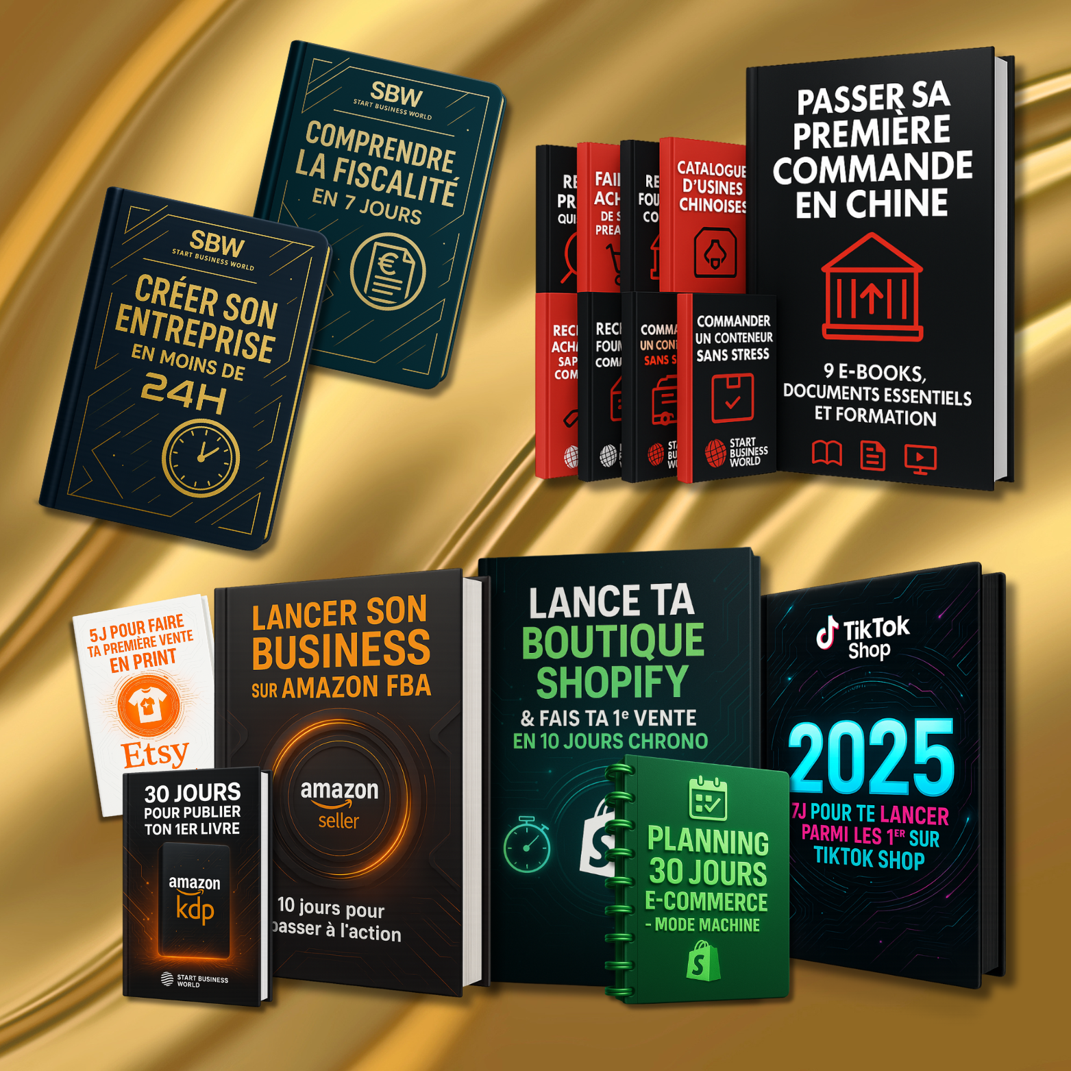 🟨 PACK GOLD – START BUSINESS WORLD