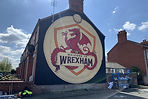 Welcome to Wrexham mural