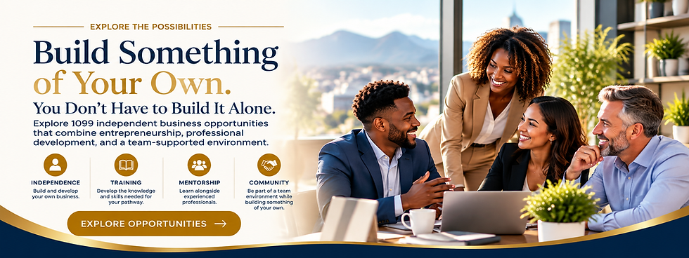 K²&A Financial Group Opportunities banner featuring diverse professionals collaborating, with the message Build Something of Your Own. You Don't Have to Build It Alone.