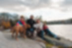 family with parents, two kids and 2 dogs11-HDR