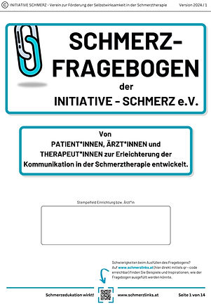 Schmerzfragebogen