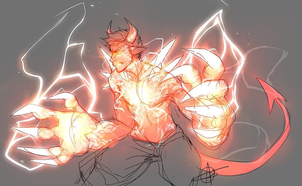 God form transition - demon